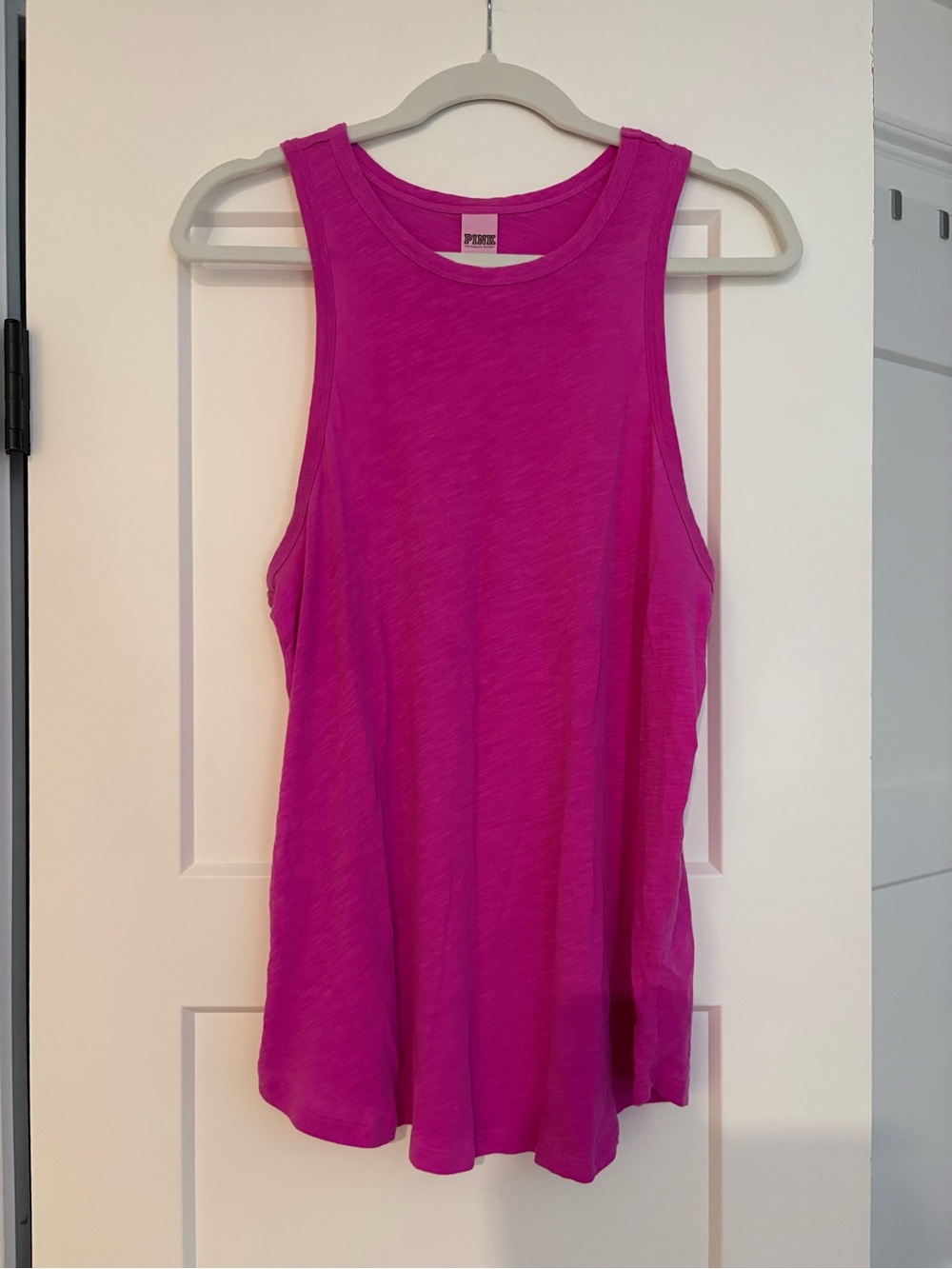 PINK Victoria's Secret Hot Pink Slub Tank